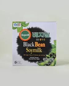 CHUNGSFOOD Schwarze Bohnen Sojamilch 1Karton (190ml*16Stück)