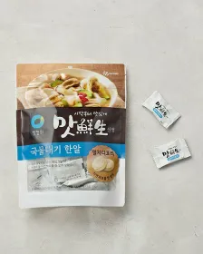 CHUNGJUNGONE Brühe-Tablette mit Anchovis & Trockenfisch 60g(4gx15St.)