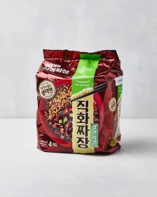 PULMUONE Jjajang Ramen Multi 4St. 
