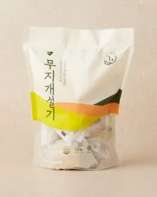 Koreanischer Reiskuchen mit Regenbogenfarben (Seolgi) 500g - TK 