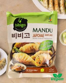 CJ Bibigo Vegan Teigtaschen mit Glasnudeln - TK