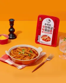 KUKDDUK Tteokbokki Scharf 600g -FR