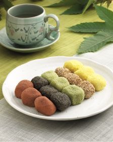 SURASANG Fünffarbige süße Reisbällchen aus Korea (Osaek Gyeongdan) 200g - TK