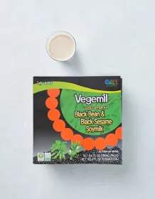 VEGIMIL Sojadrink mit Schwarzen Bohnen und Schwarzem Sesam 190ml*16St. (1BOX)