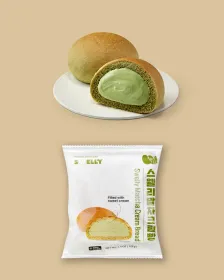 Brötchen mit Matcha-Cremefüllung(plant based) 130g - TK  
